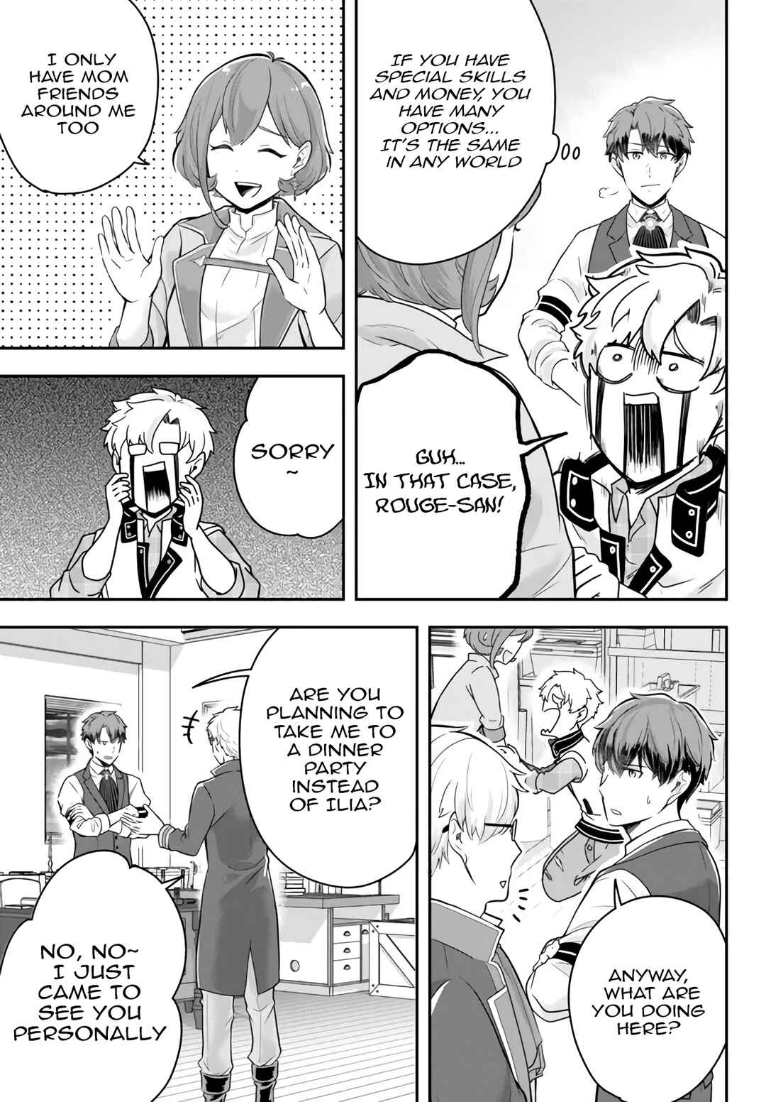 Page 8 Chapter 12.1 Dokushin Kizoku wa Isekai wo Ouka Suru ~Kekkon Shinai Otoko no Yuuga na Ohitori-sama Life~