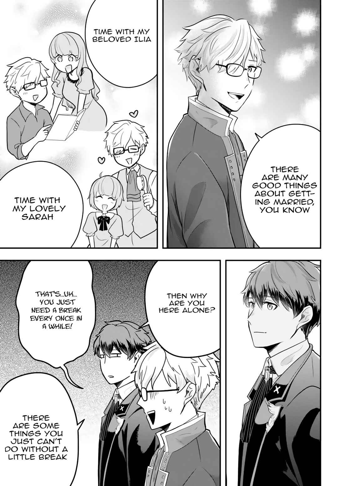 Page 3 Chapter 12.2 Dokushin Kizoku wa Isekai wo Ouka Suru ~Kekkon Shinai Otoko no Yuuga na Ohitori-sama Life~