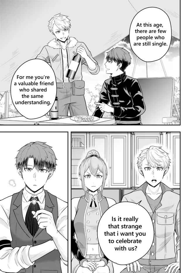 Page 9 Chapter 13.1 Dokushin Kizoku wa Isekai wo Ouka Suru ~Kekkon Shinai Otoko no Yuuga na Ohitori-sama Life~