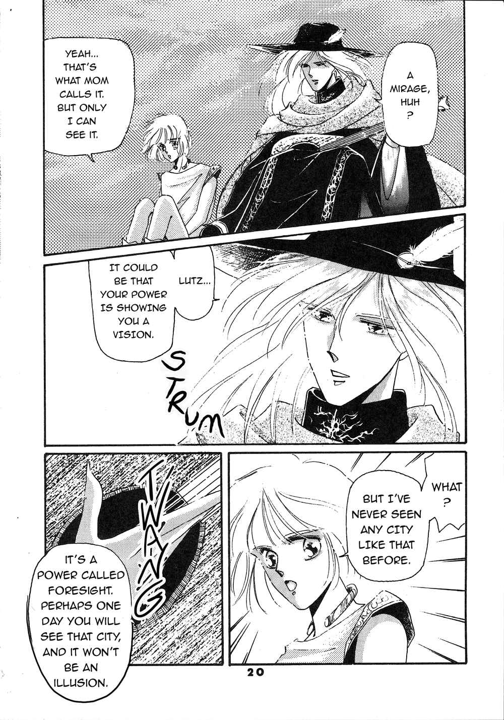 Page 4 Chapter 1 Phantasy Star: Prologue Story