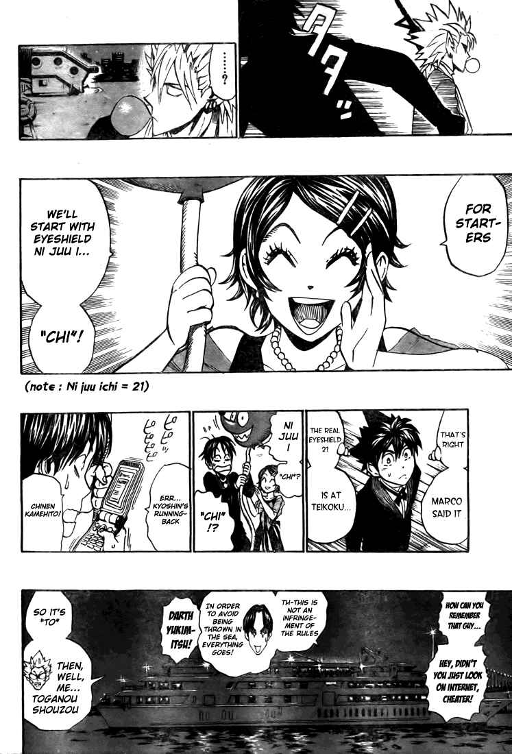 Page 8 Chapter 275 Eyeshield 21