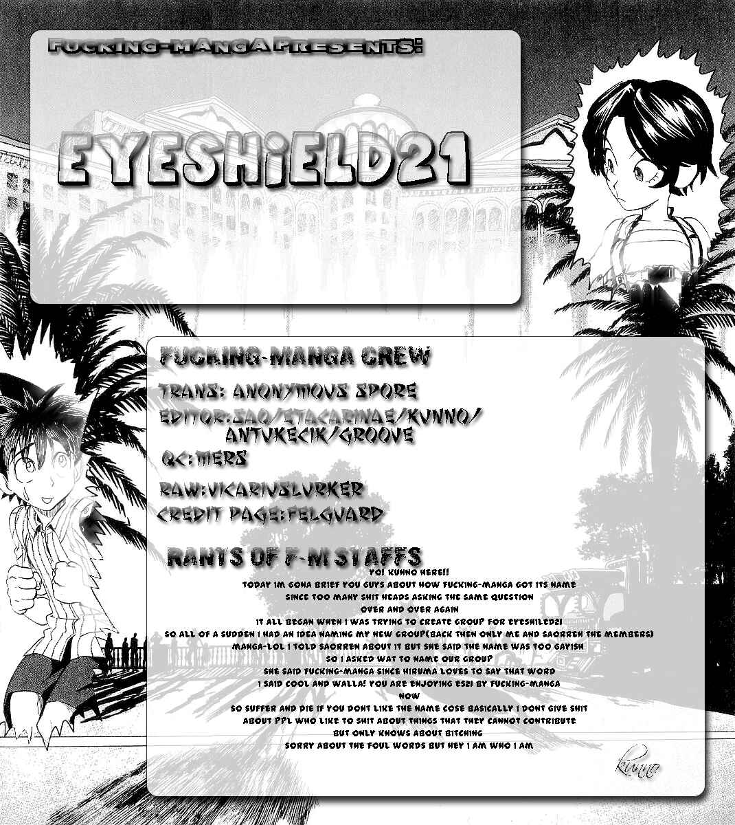 Page 1 Chapter 120 Eyeshield 21