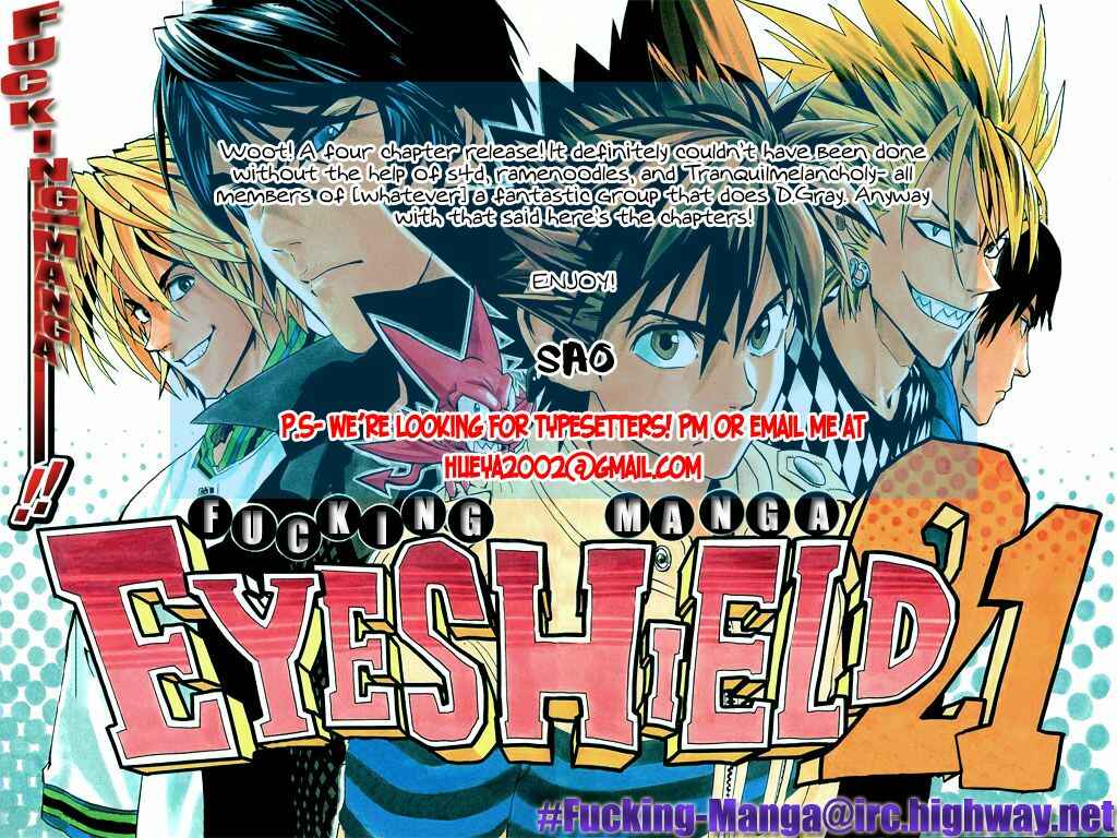 Page 1 Chapter 171 Eyeshield 21