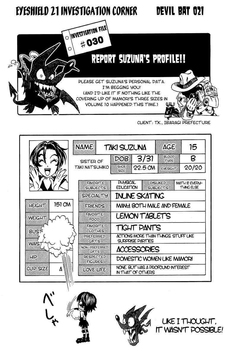 Page 21 Chapter 100 Eyeshield 21