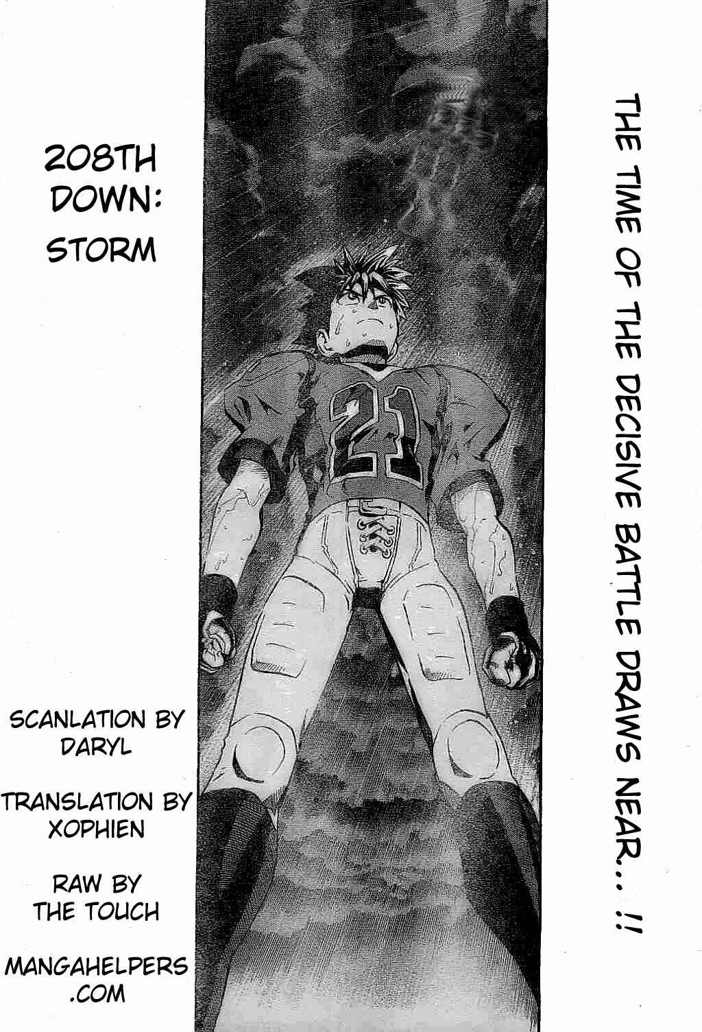 Page 1 Chapter 208 Eyeshield 21
