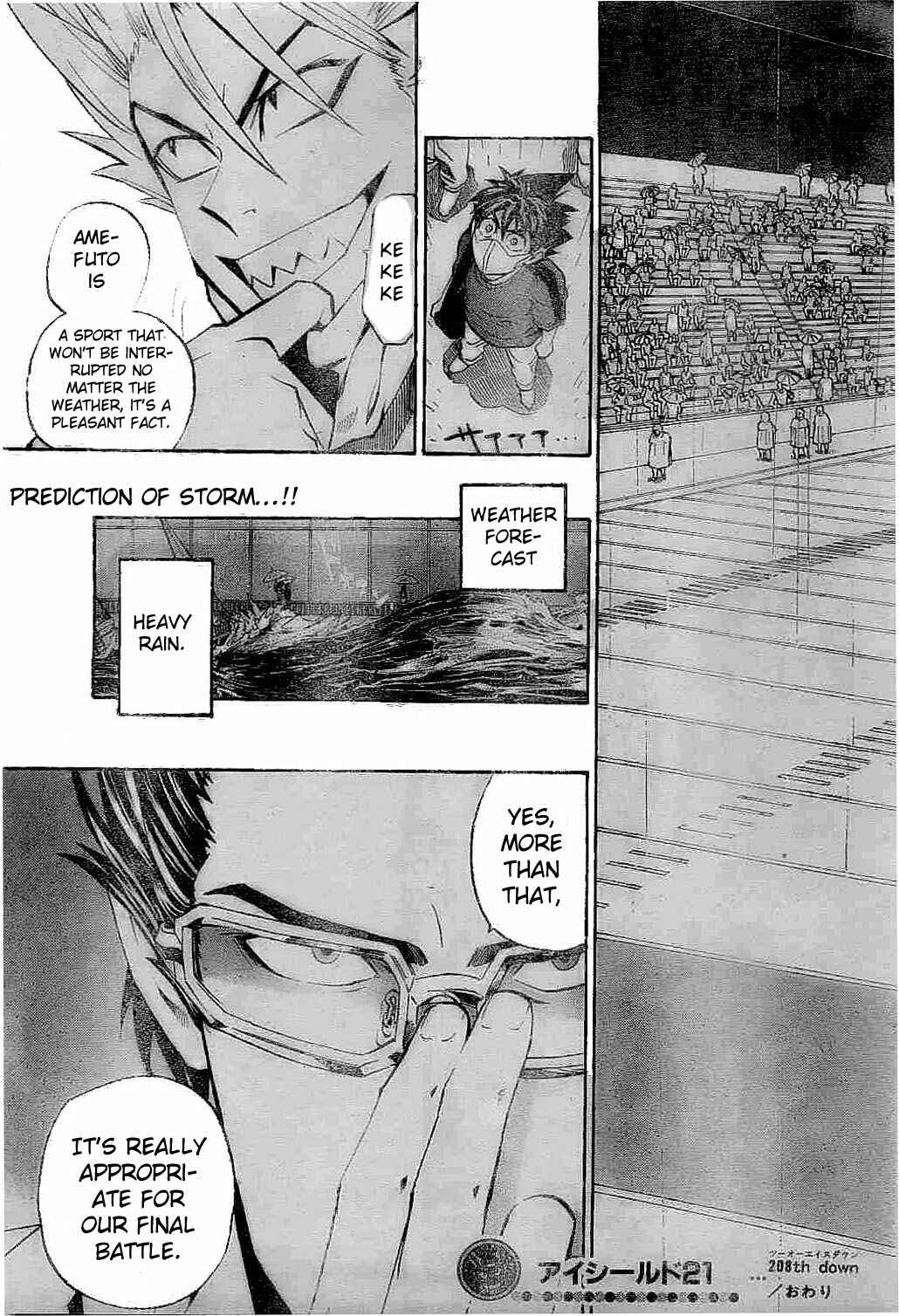 Page 19 Chapter 208 Eyeshield 21