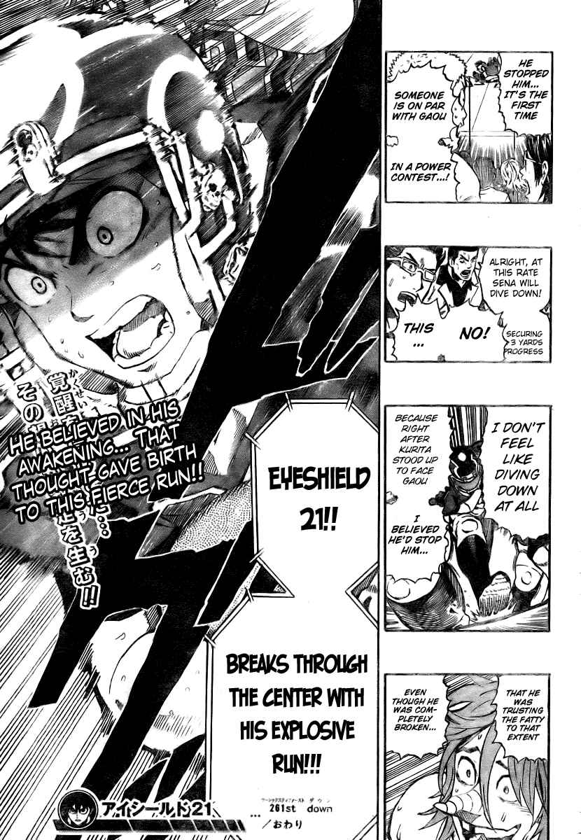 Page 17 Chapter 261 Eyeshield 21