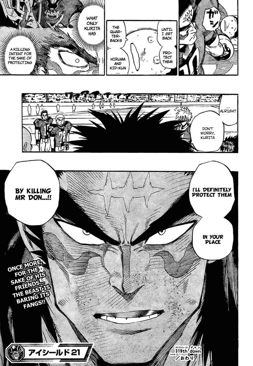 Page 17 Chapter 319 Eyeshield 21