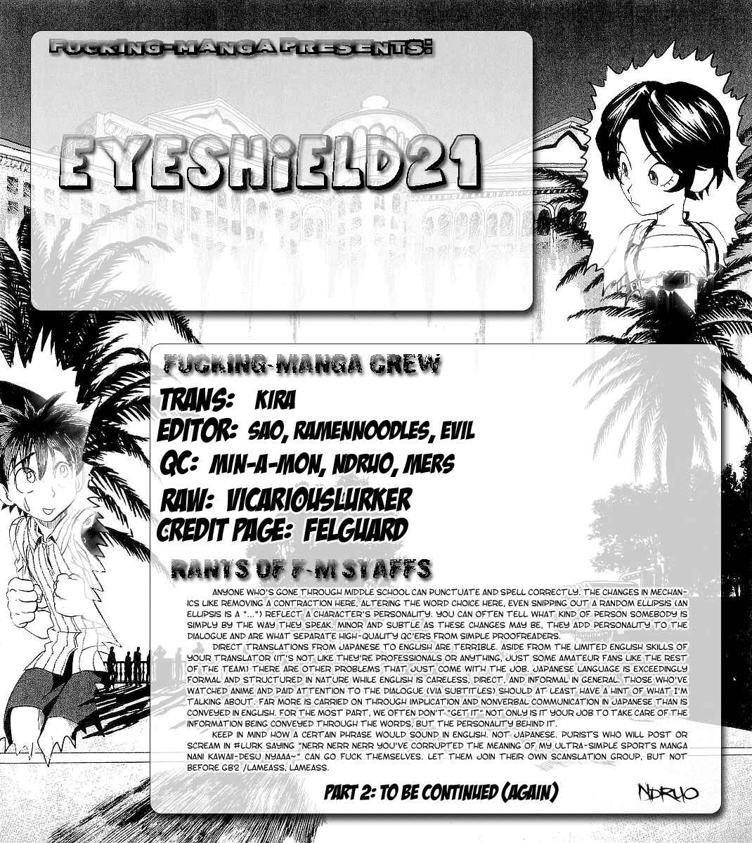 Page 1 Chapter 146 Eyeshield 21