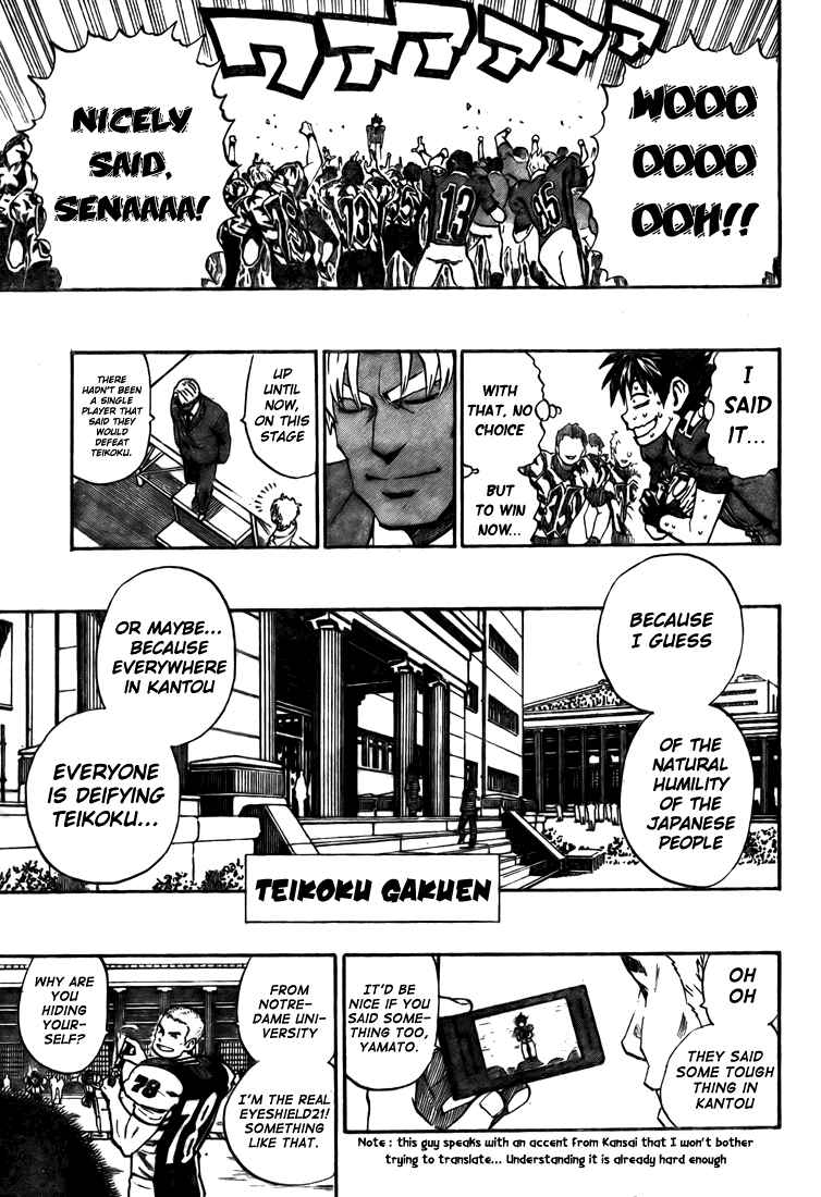 Page 16 Chapter 274 Eyeshield 21