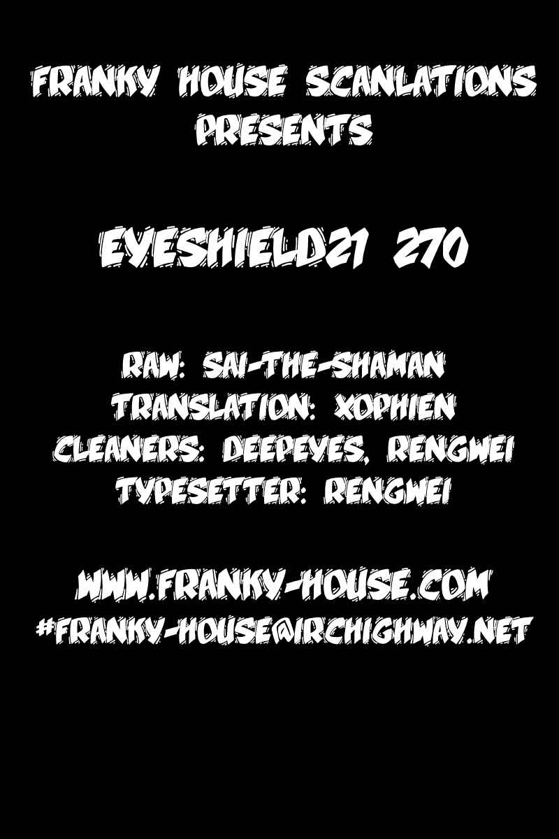 Page 18 Chapter 270 Eyeshield 21