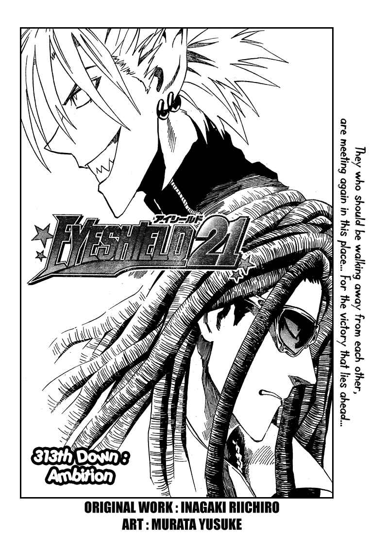 Page 4 Chapter 313 Eyeshield 21