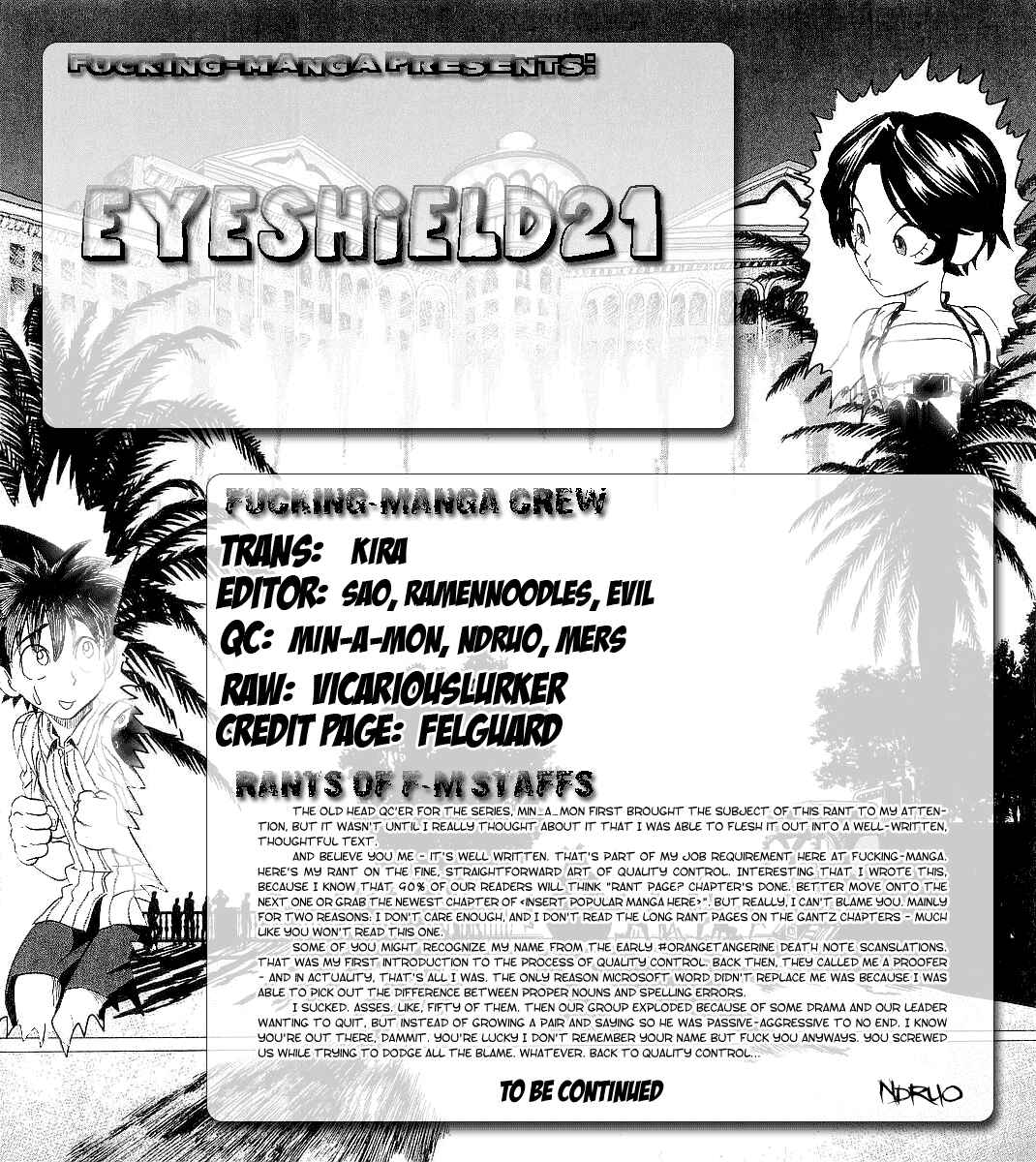 Page 1 Chapter 145 Eyeshield 21