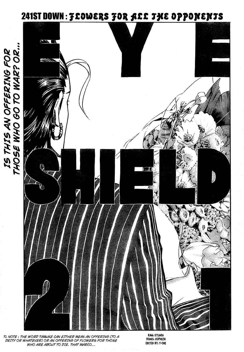 Page 1 Chapter 241 Eyeshield 21