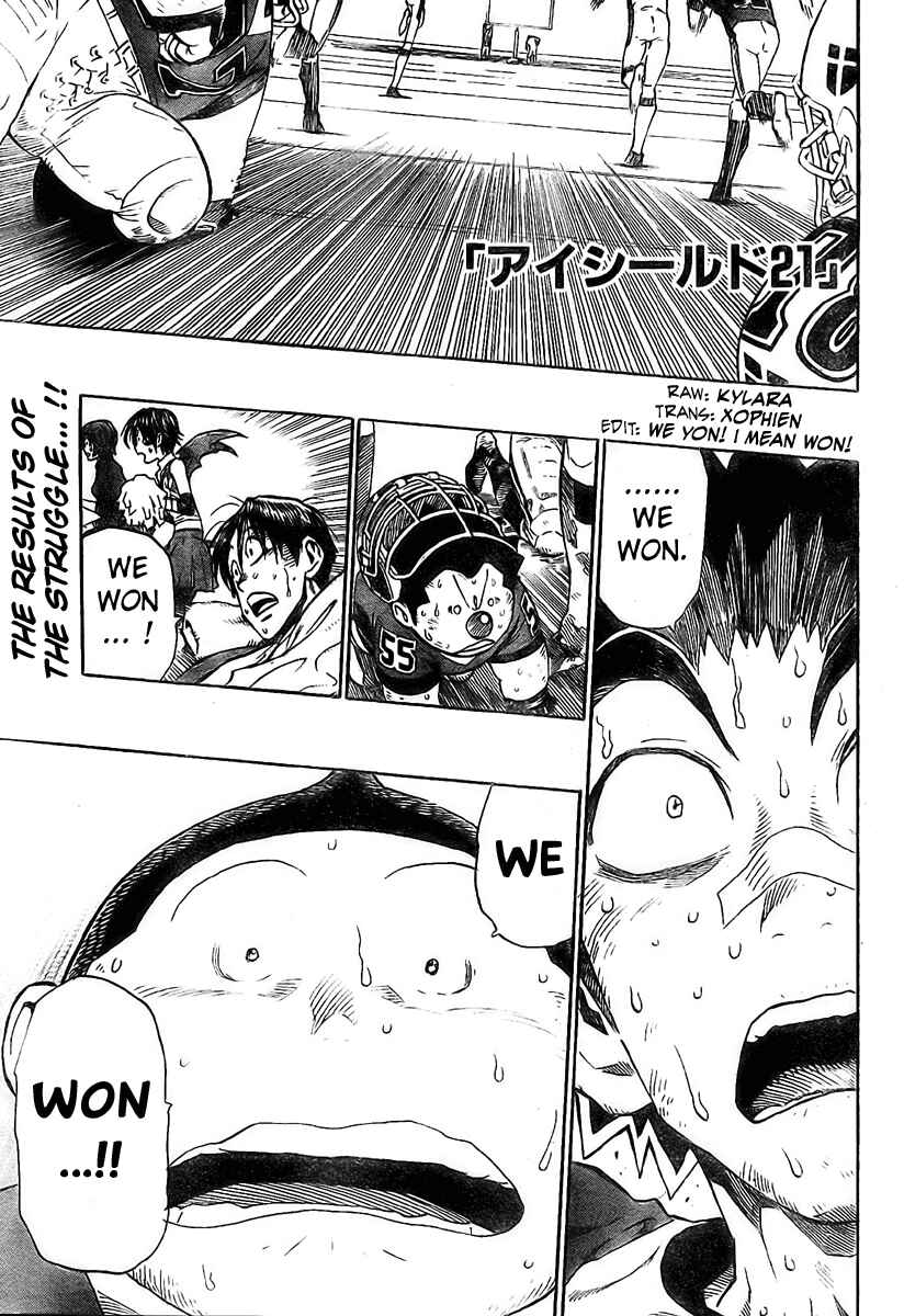 Page 1 Chapter 240 Eyeshield 21