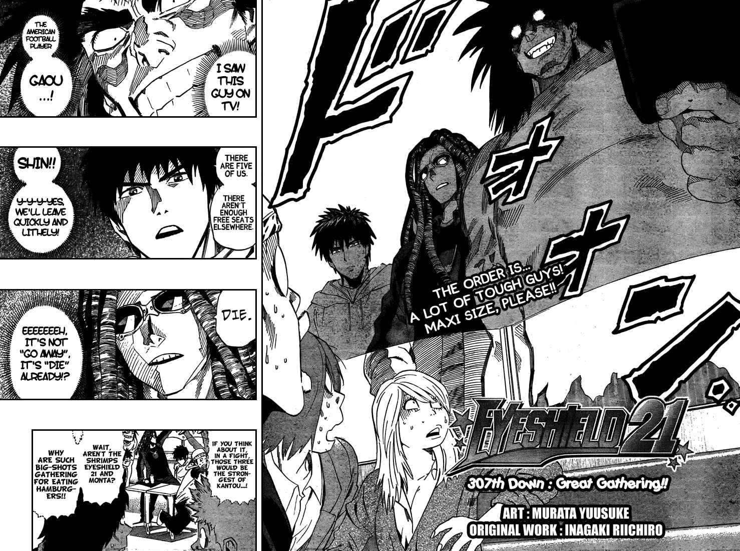Page 4 Chapter 307 Eyeshield 21