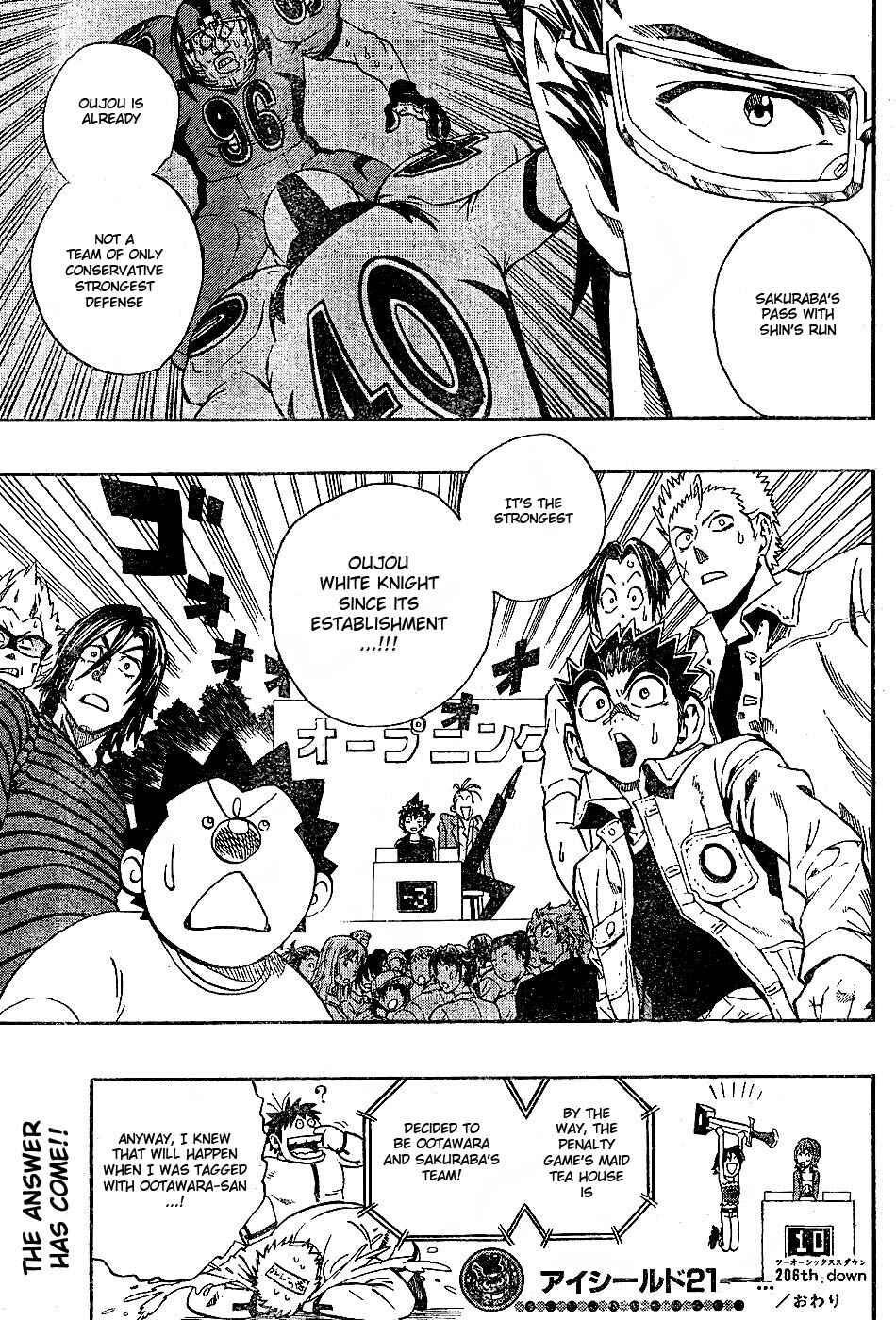 Page 19 Chapter 206 Eyeshield 21
