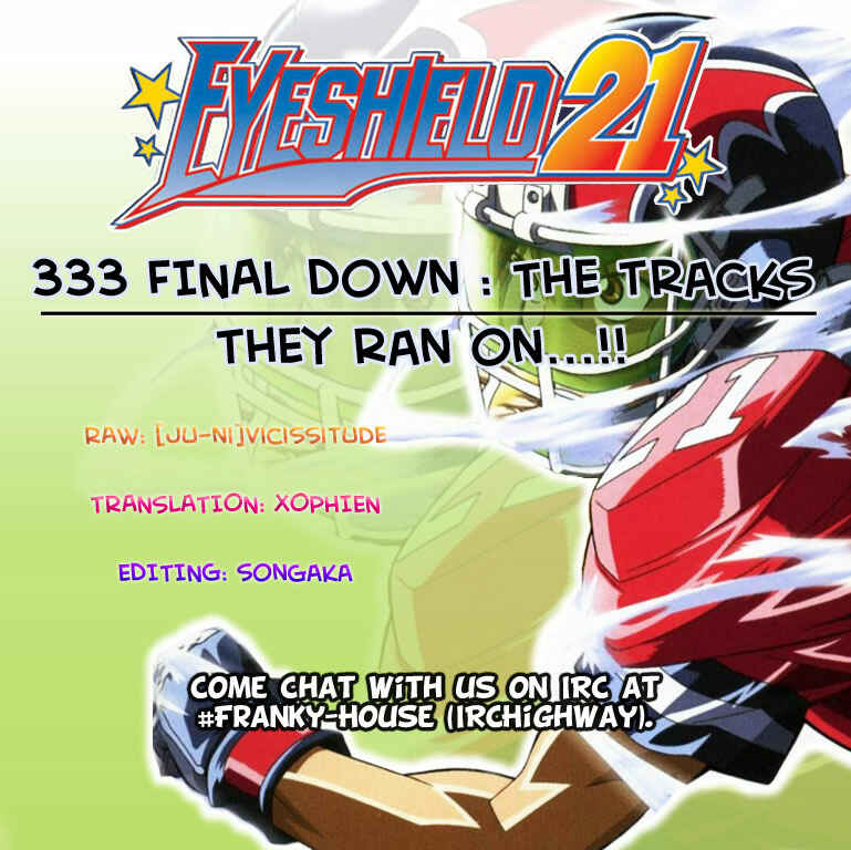 Page 1 Chapter 333 Eyeshield 21
