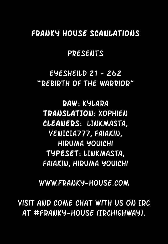 Page 16 Chapter 262 Eyeshield 21