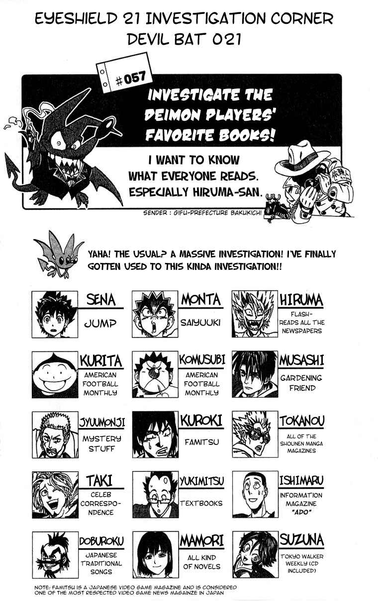 Page 18 Chapter 156 Eyeshield 21