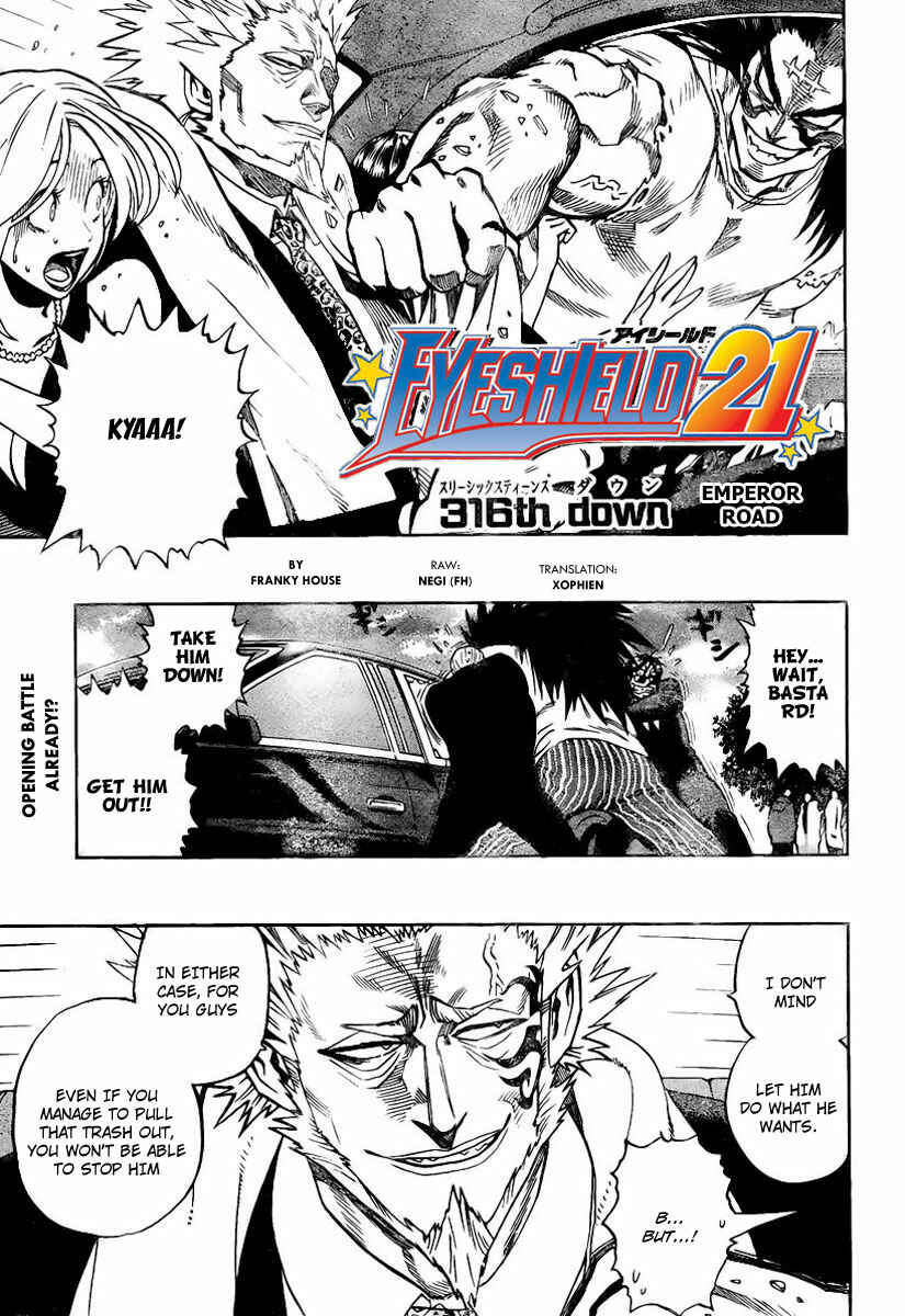 Page 1 Chapter 316 Eyeshield 21