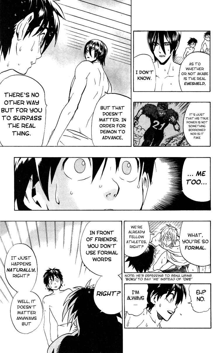 Page 17 Chapter 153 Eyeshield 21
