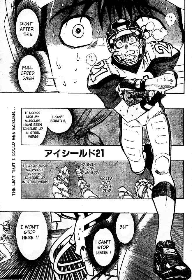 Page 1 Chapter 165 Eyeshield 21