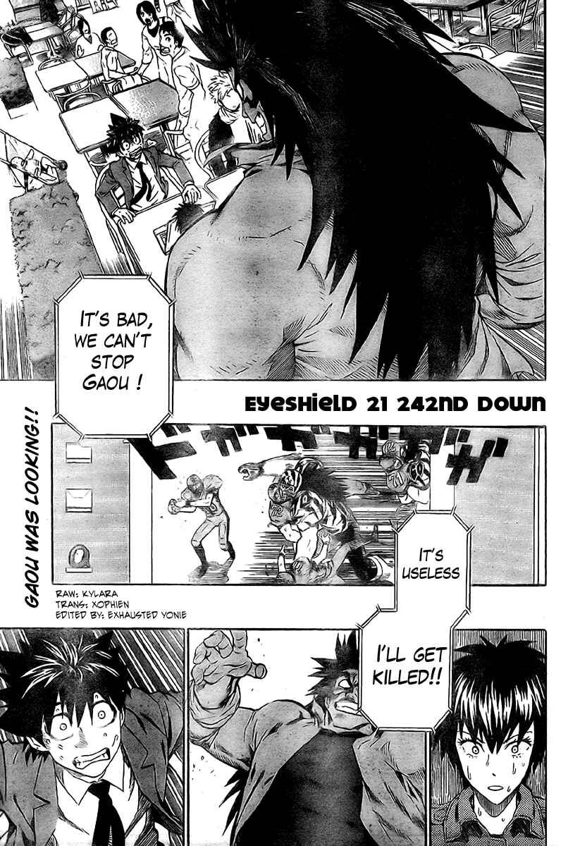 Page 1 Chapter 242 Eyeshield 21