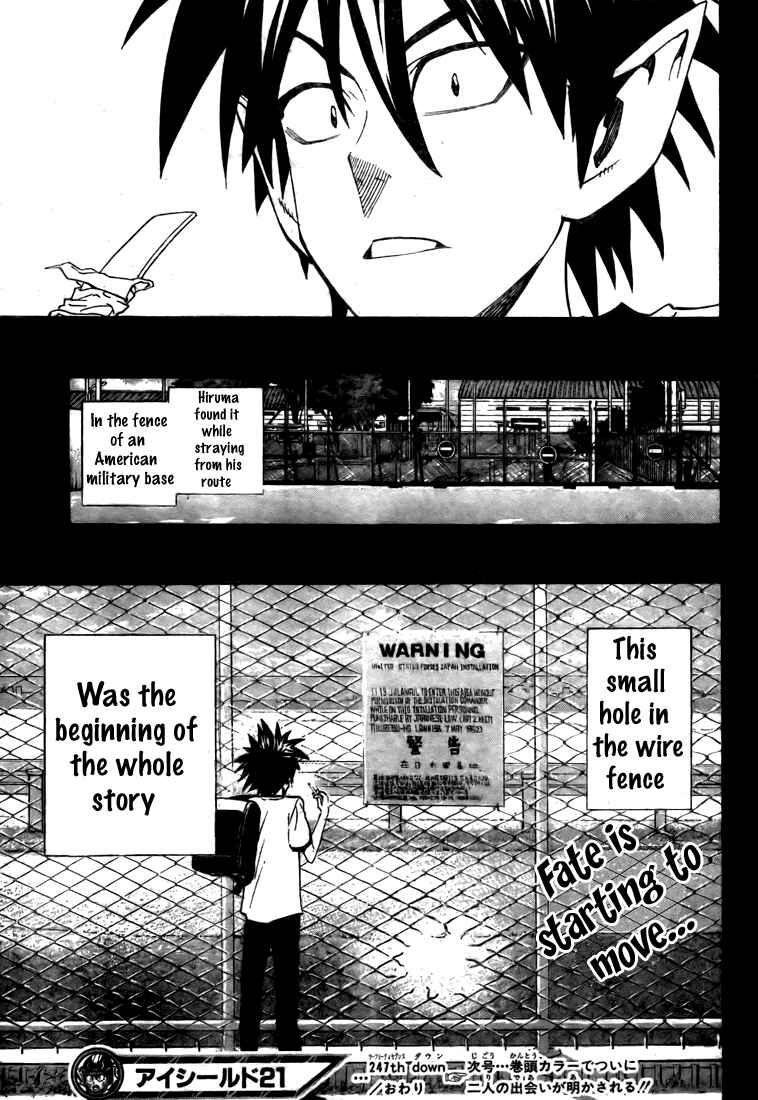 Page 19 Chapter 247 Eyeshield 21