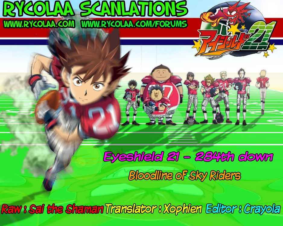 Page 19 Chapter 284 Eyeshield 21