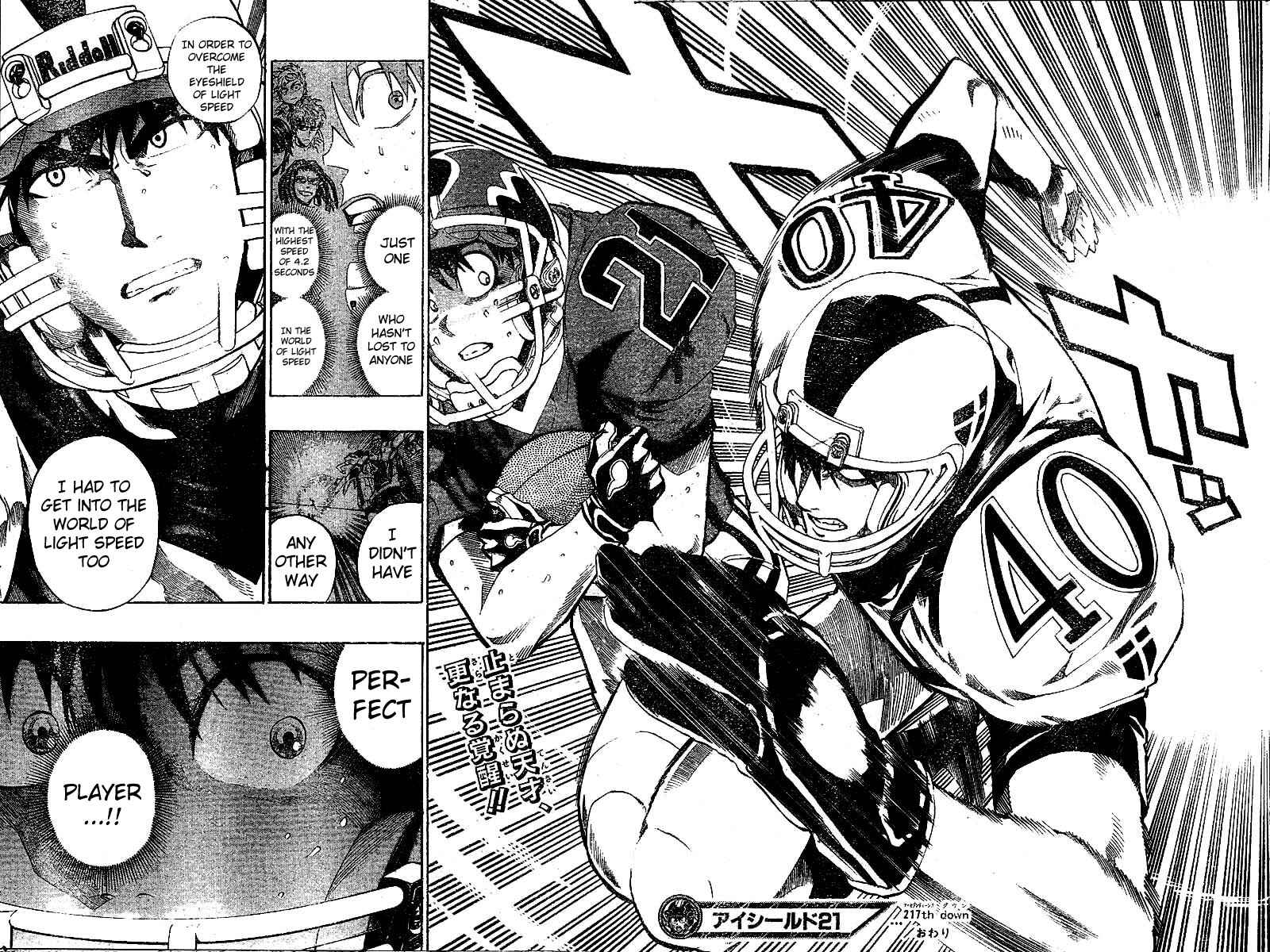 Page 20 Chapter 217 Eyeshield 21
