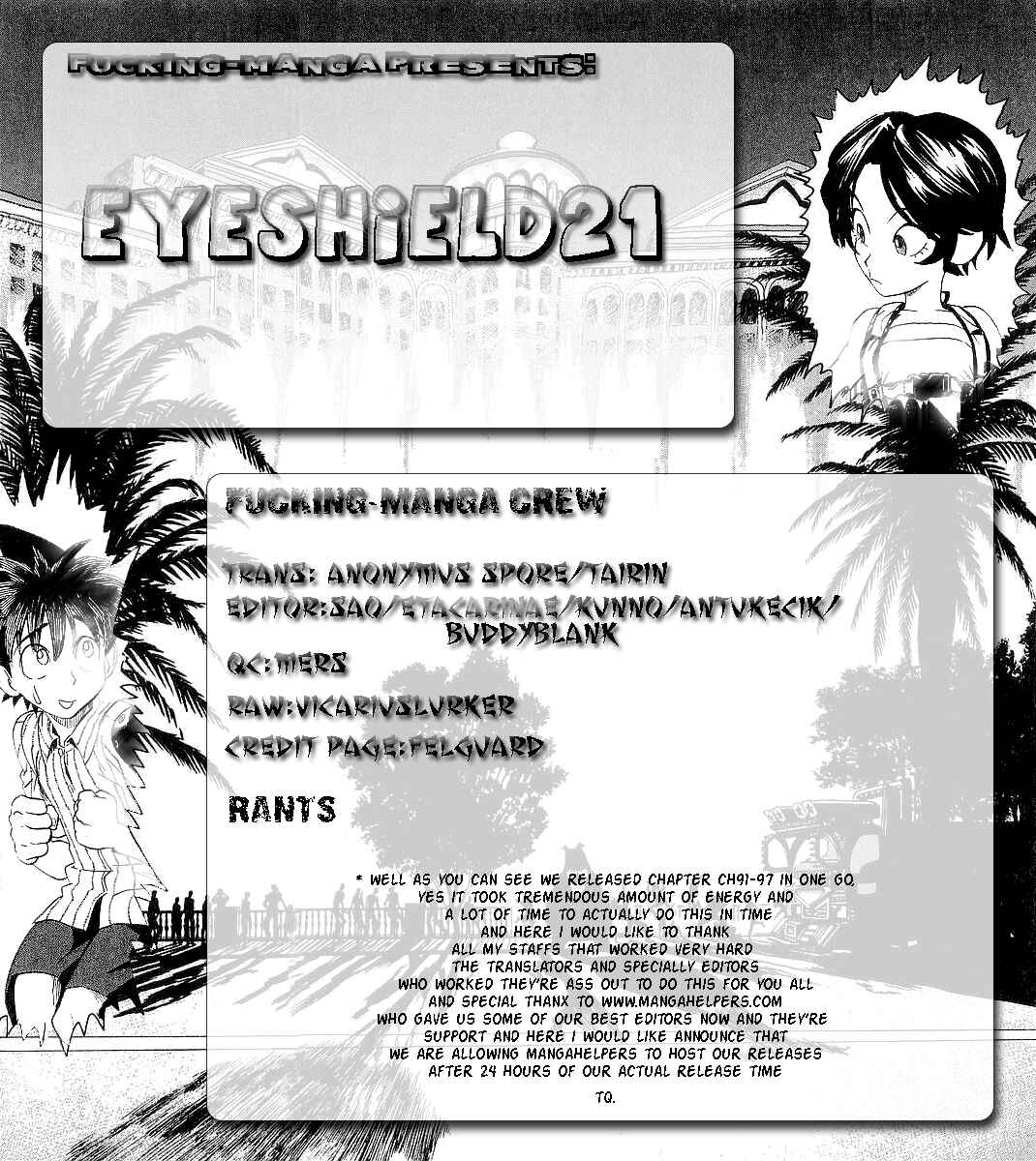 Page 1 Chapter 97 Eyeshield 21