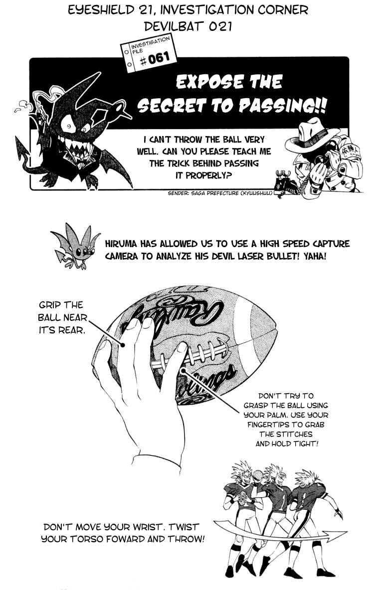 Page 18 Chapter 162 Eyeshield 21