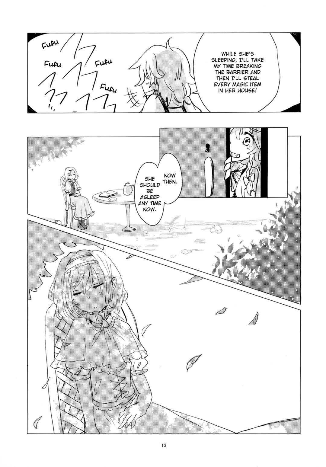 Page 8 Chapter 2 Touhou - Aru Majo no Gensou (Doujinshi)