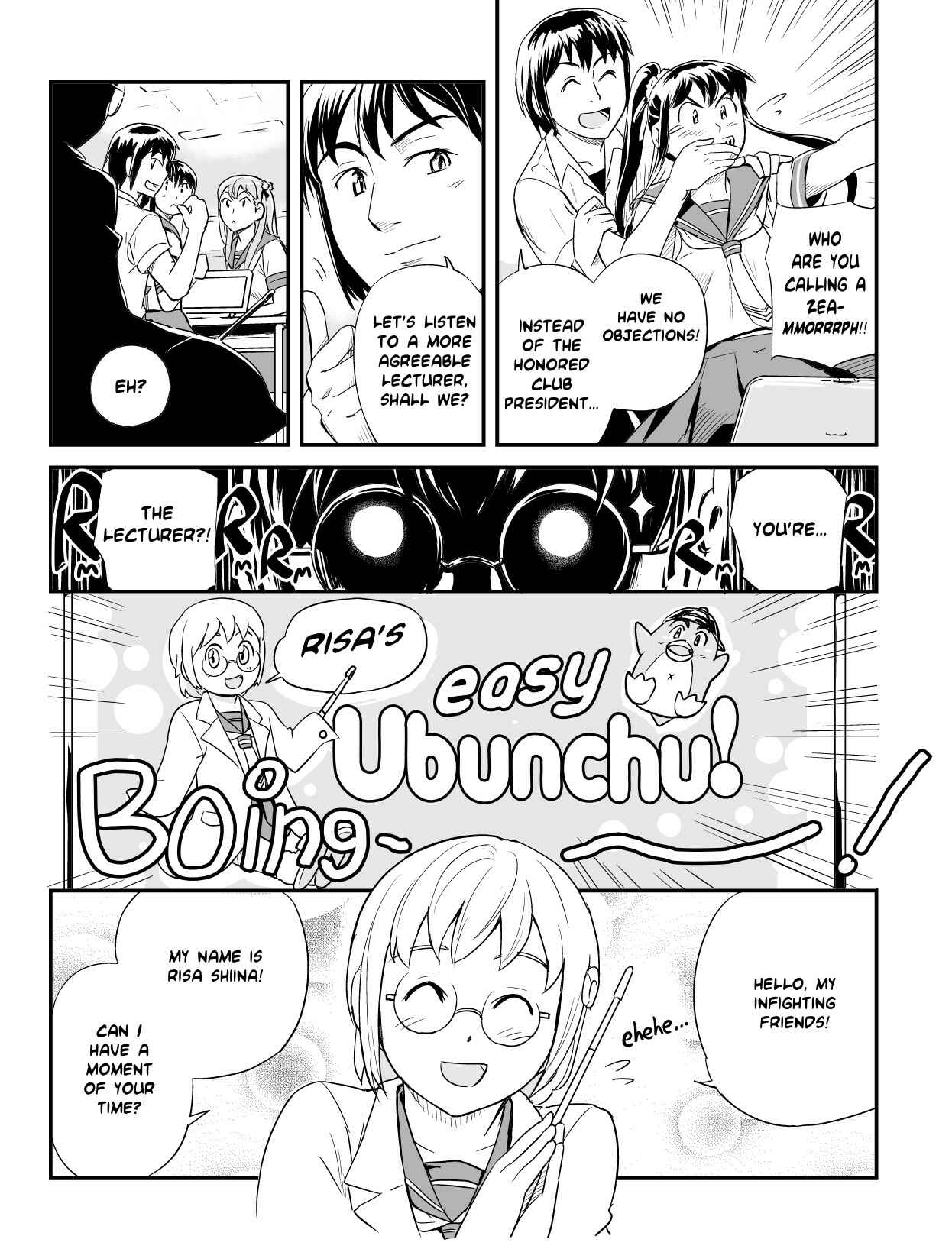 Page 5 Chapter 5 Ubunchu!