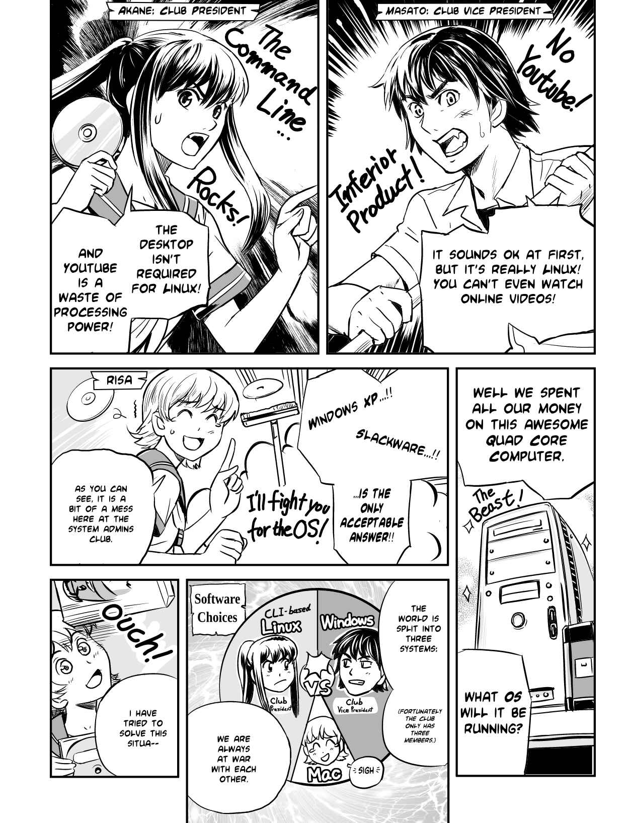 Page 4 Chapter 1 Ubunchu!