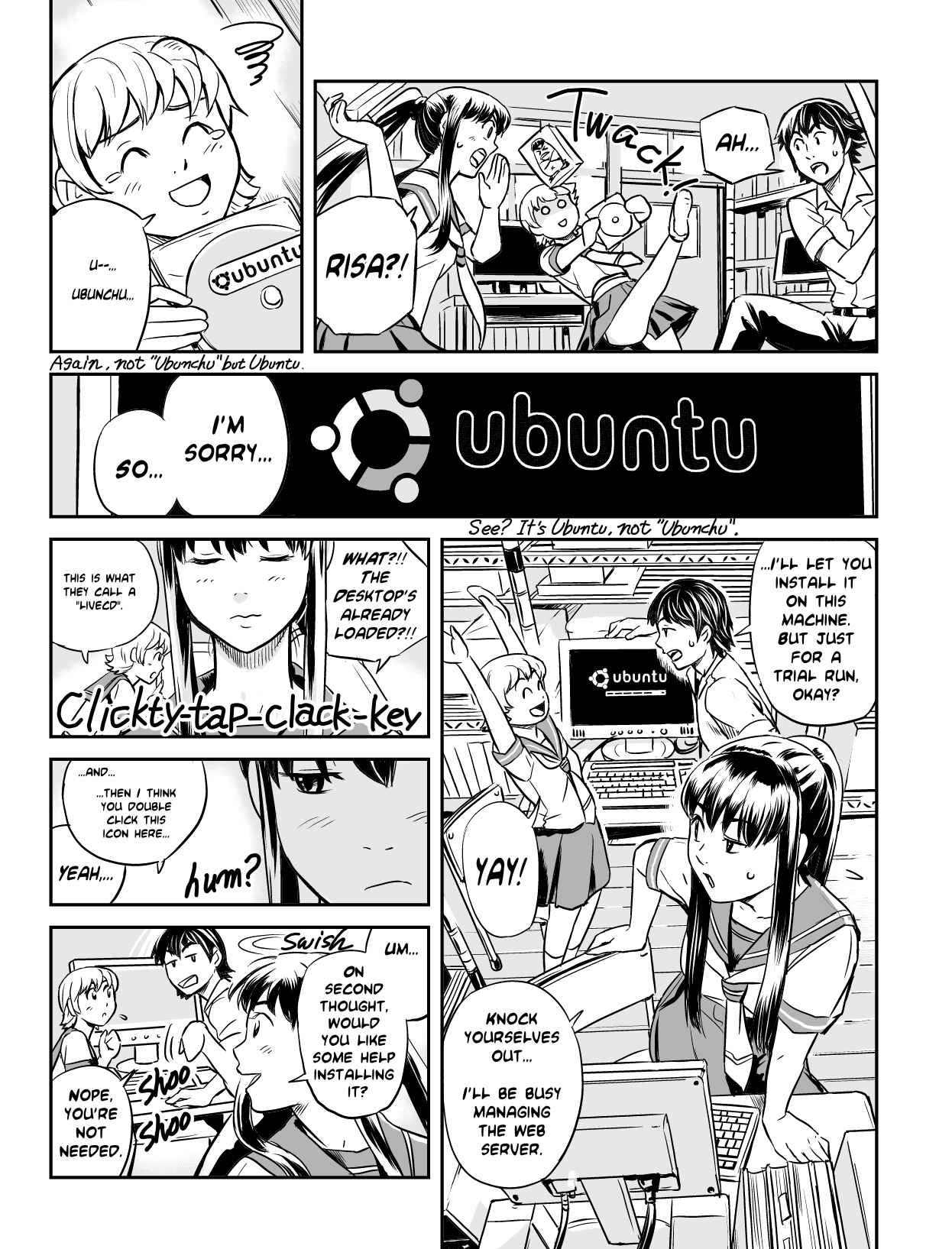 Page 5 Chapter 1 Ubunchu!