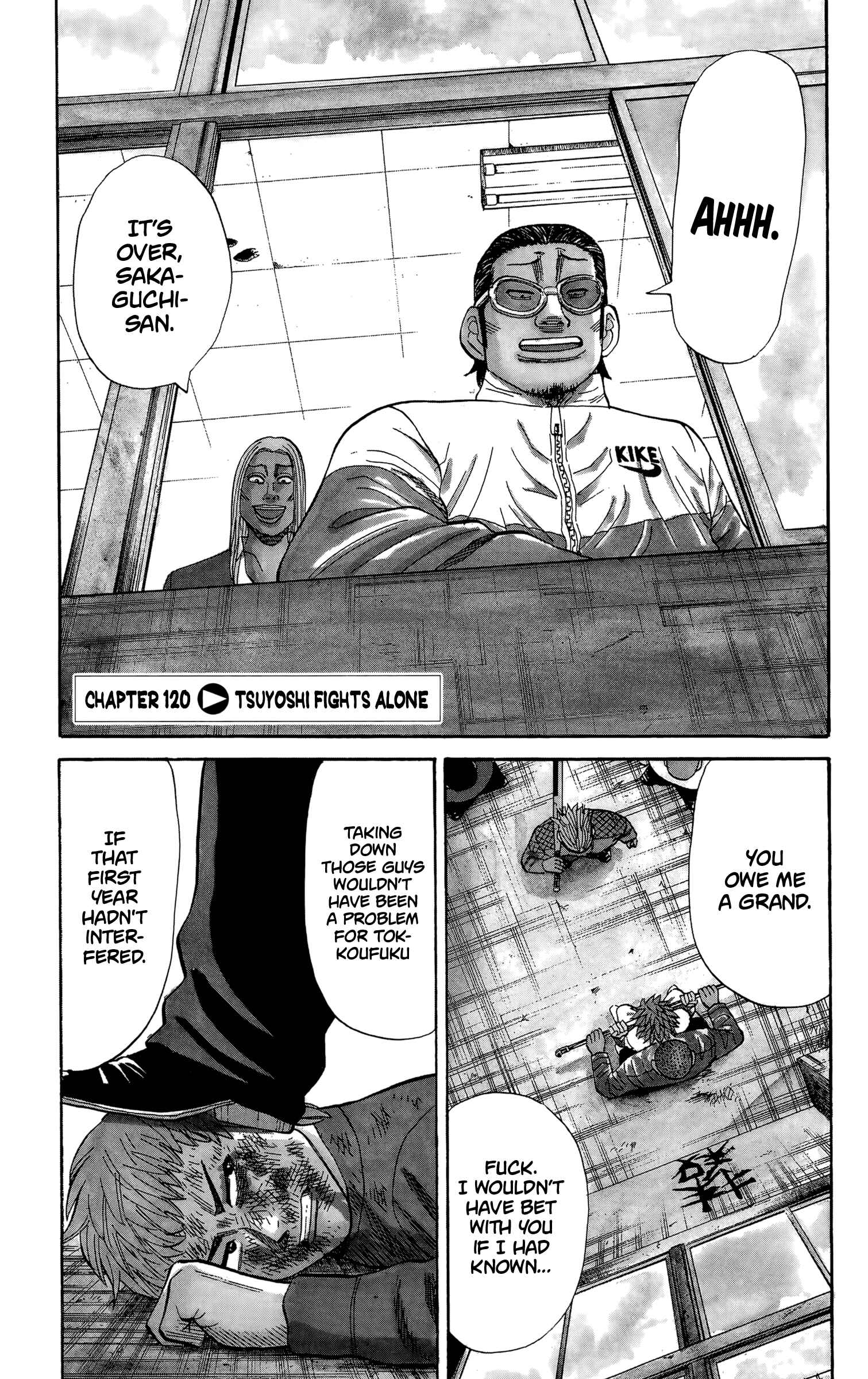 Page 1 Chapter 120 Nanba MG5