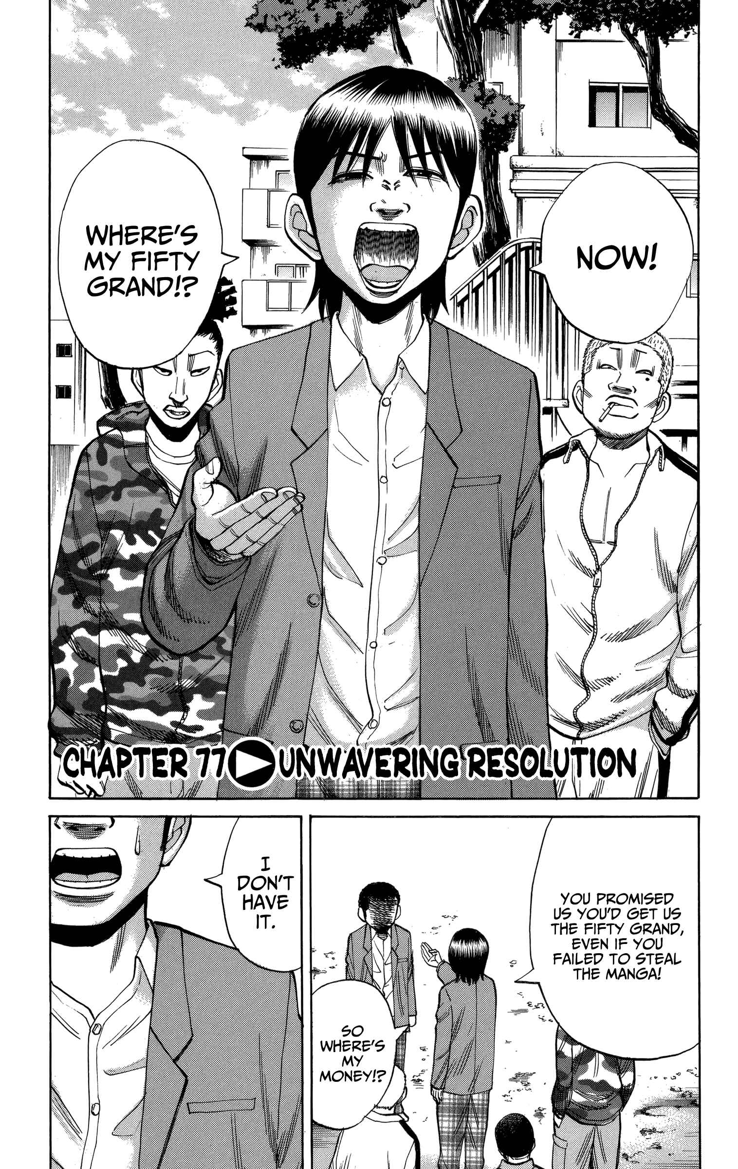 Page 1 Chapter 77 Nanba MG5