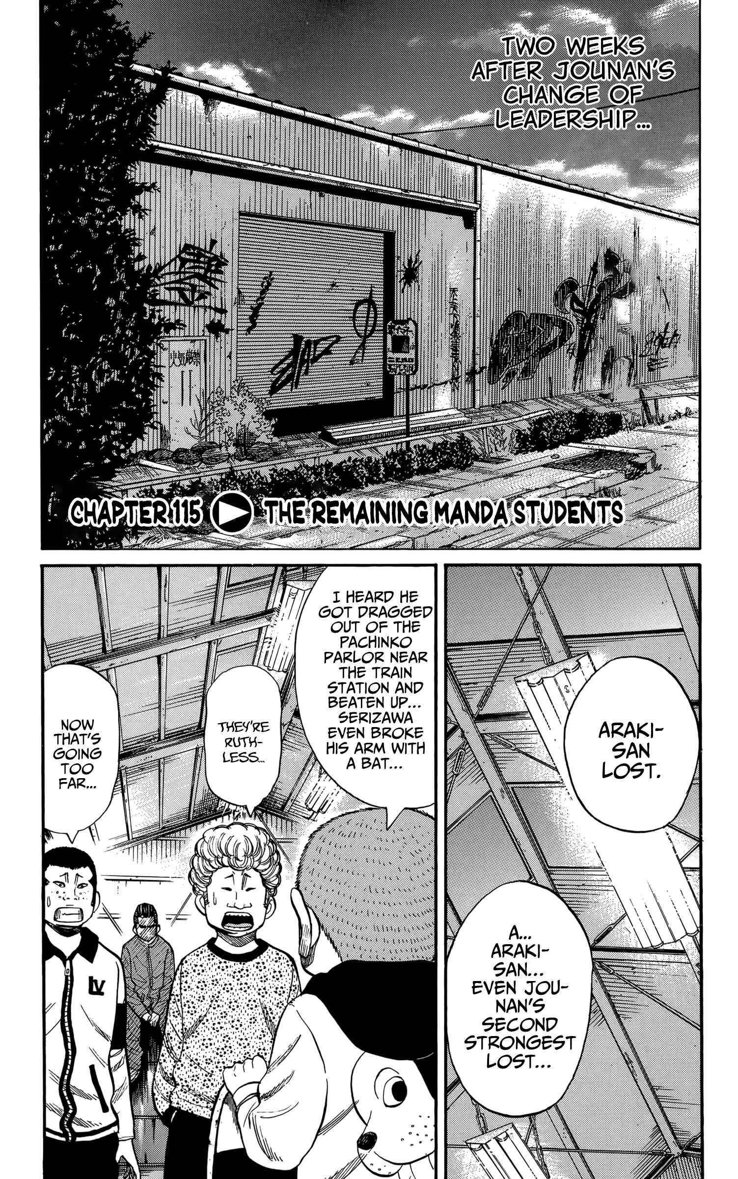 Page 1 Chapter 115 Nanba MG5