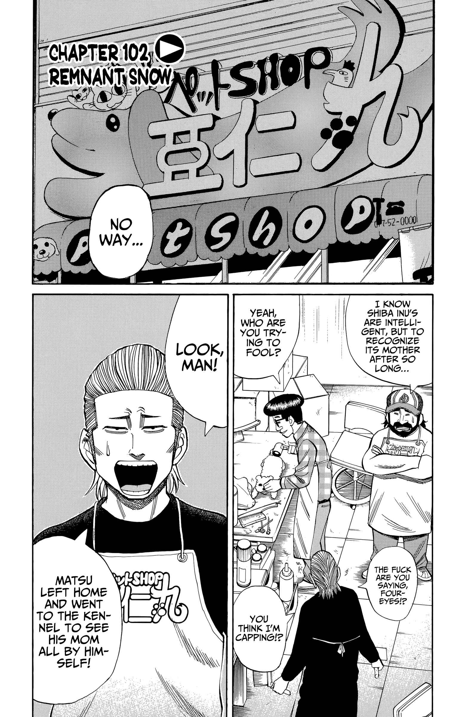 Page 1 Chapter 102 Nanba MG5
