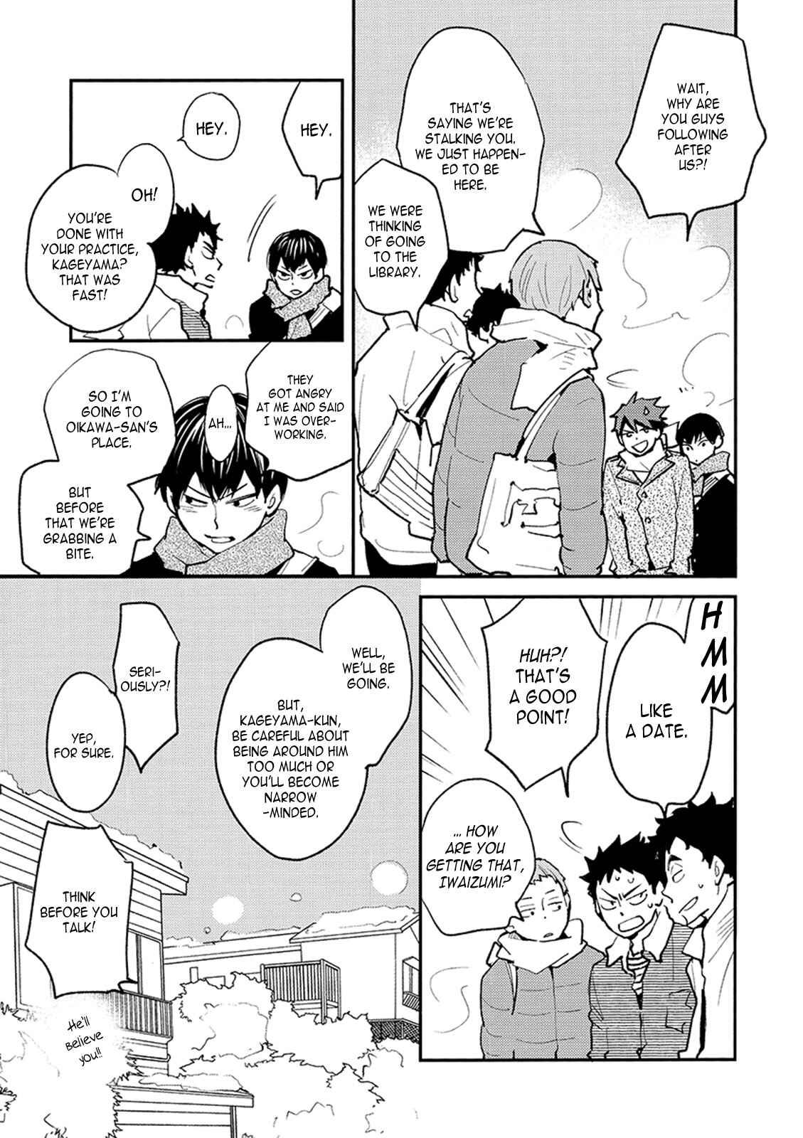 Page 16 Chapter Unknown_489c Haikyu!! - Utsuwa no Ookisa Shindansho (Doujinshi)
