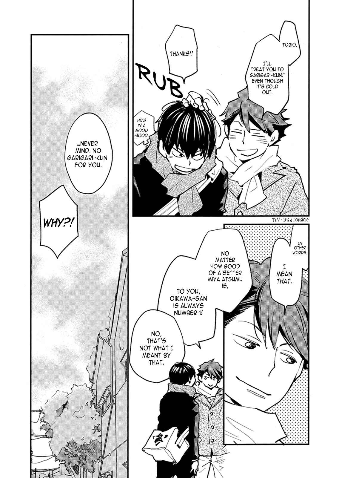Page 18 Chapter Unknown_489c Haikyu!! - Utsuwa no Ookisa Shindansho (Doujinshi)