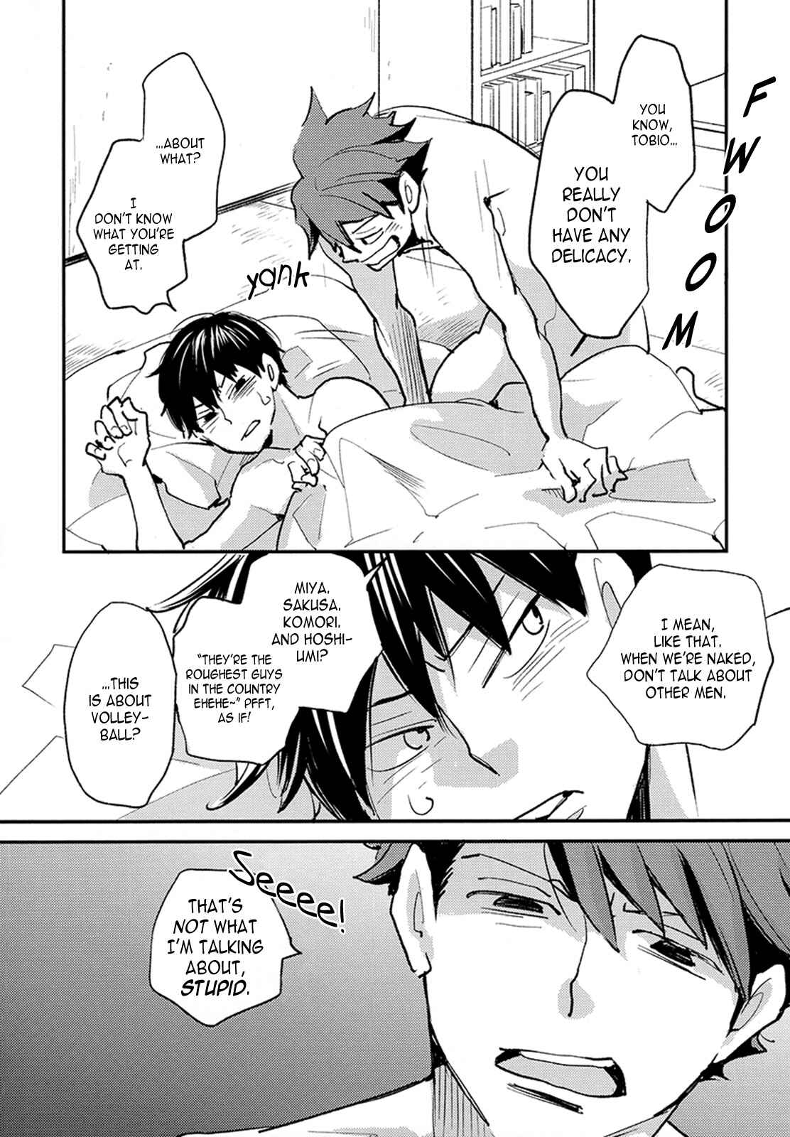 Page 20 Chapter Unknown_489c Haikyu!! - Utsuwa no Ookisa Shindansho (Doujinshi)