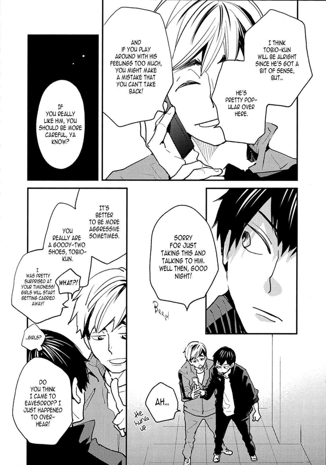 Page 8 Chapter Unknown_489c Haikyu!! - Utsuwa no Ookisa Shindansho (Doujinshi)