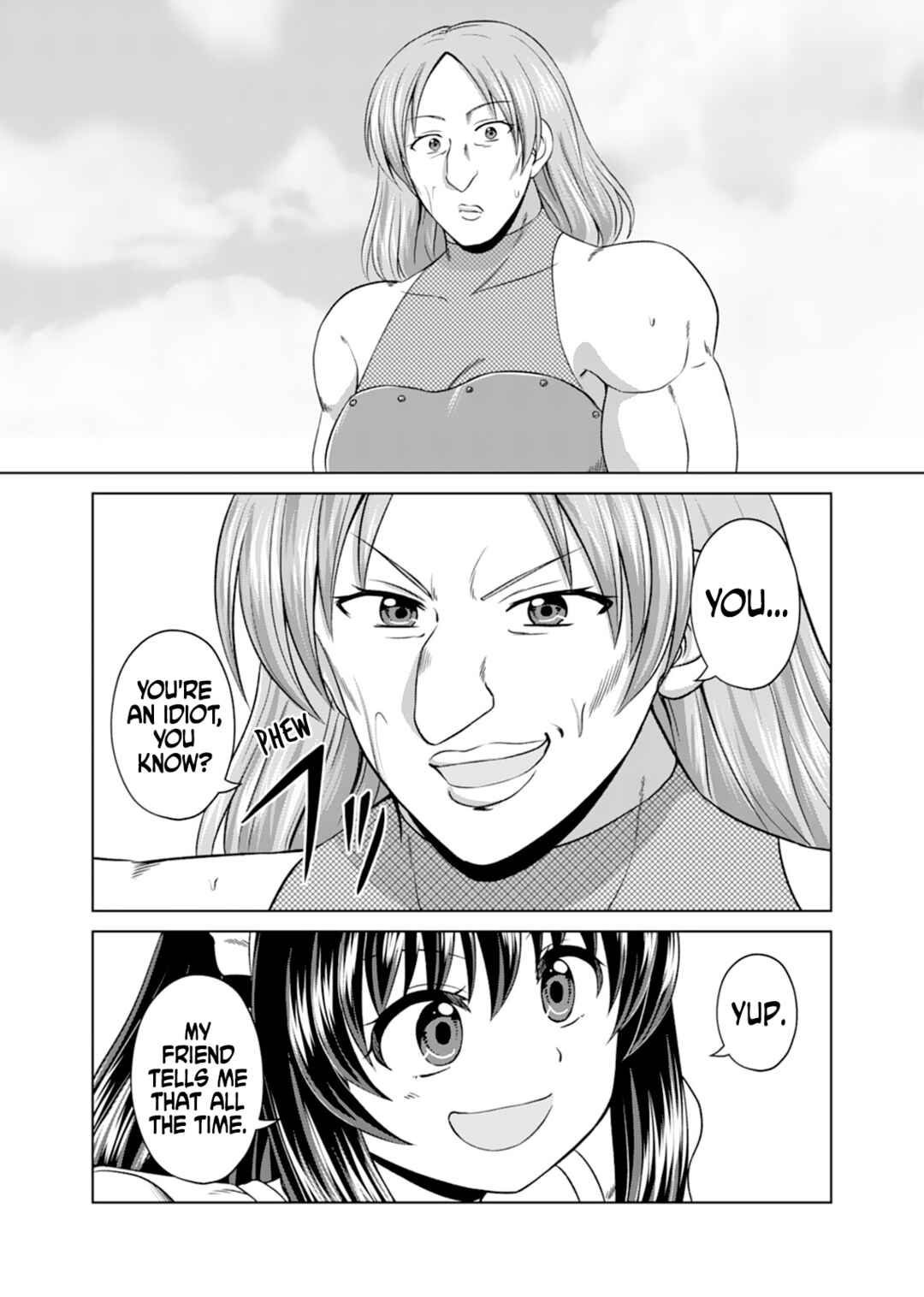 Page 14 Chapter 12 Dont Think That Ill Be Cute Forever! ~If You Make A Wish From The Sacred Stone, Youll Become The Worlds Strongest Beautiful Girl~