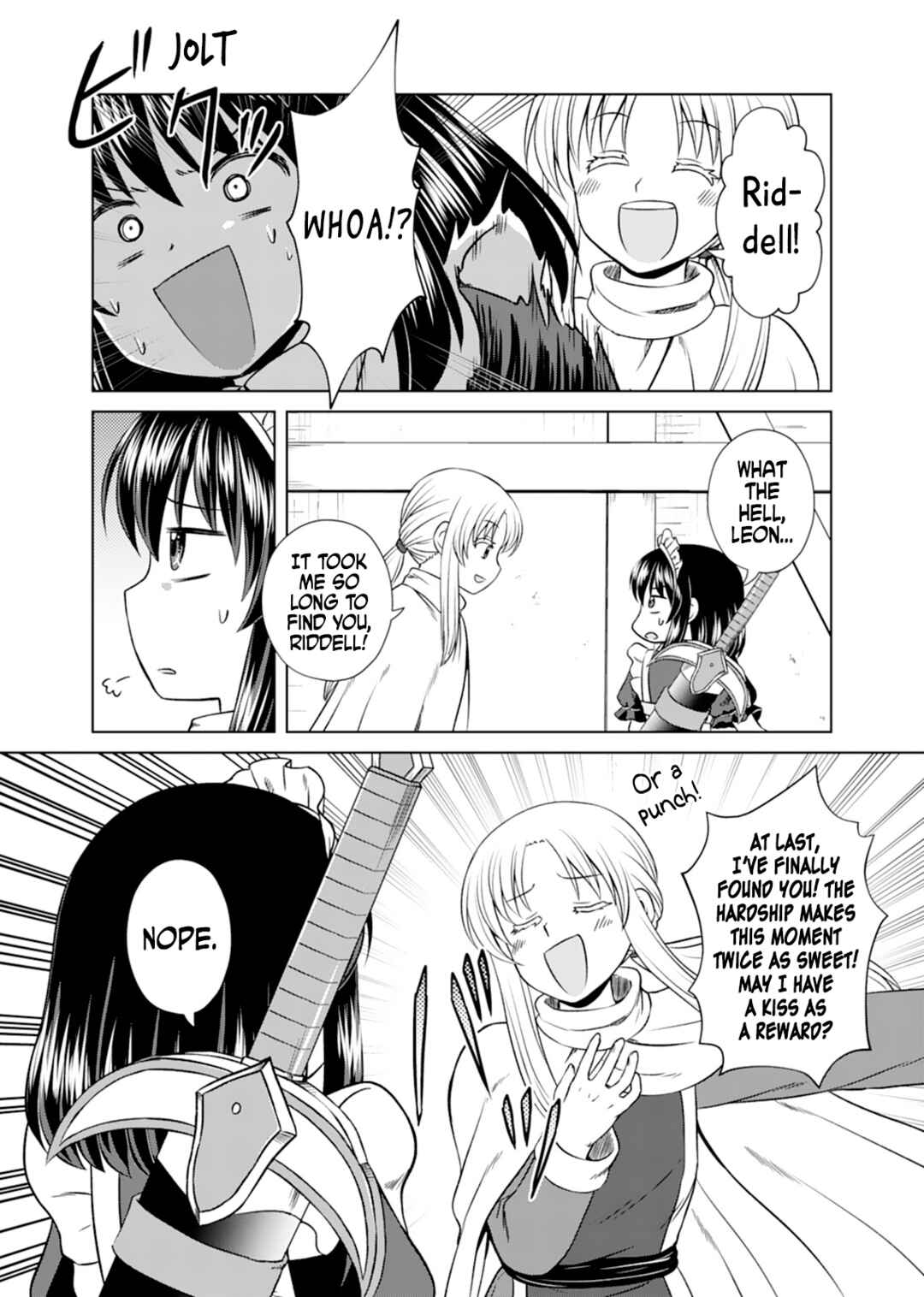 Page 22 Chapter 12 Dont Think That Ill Be Cute Forever! ~If You Make A Wish From The Sacred Stone, Youll Become The Worlds Strongest Beautiful Girl~