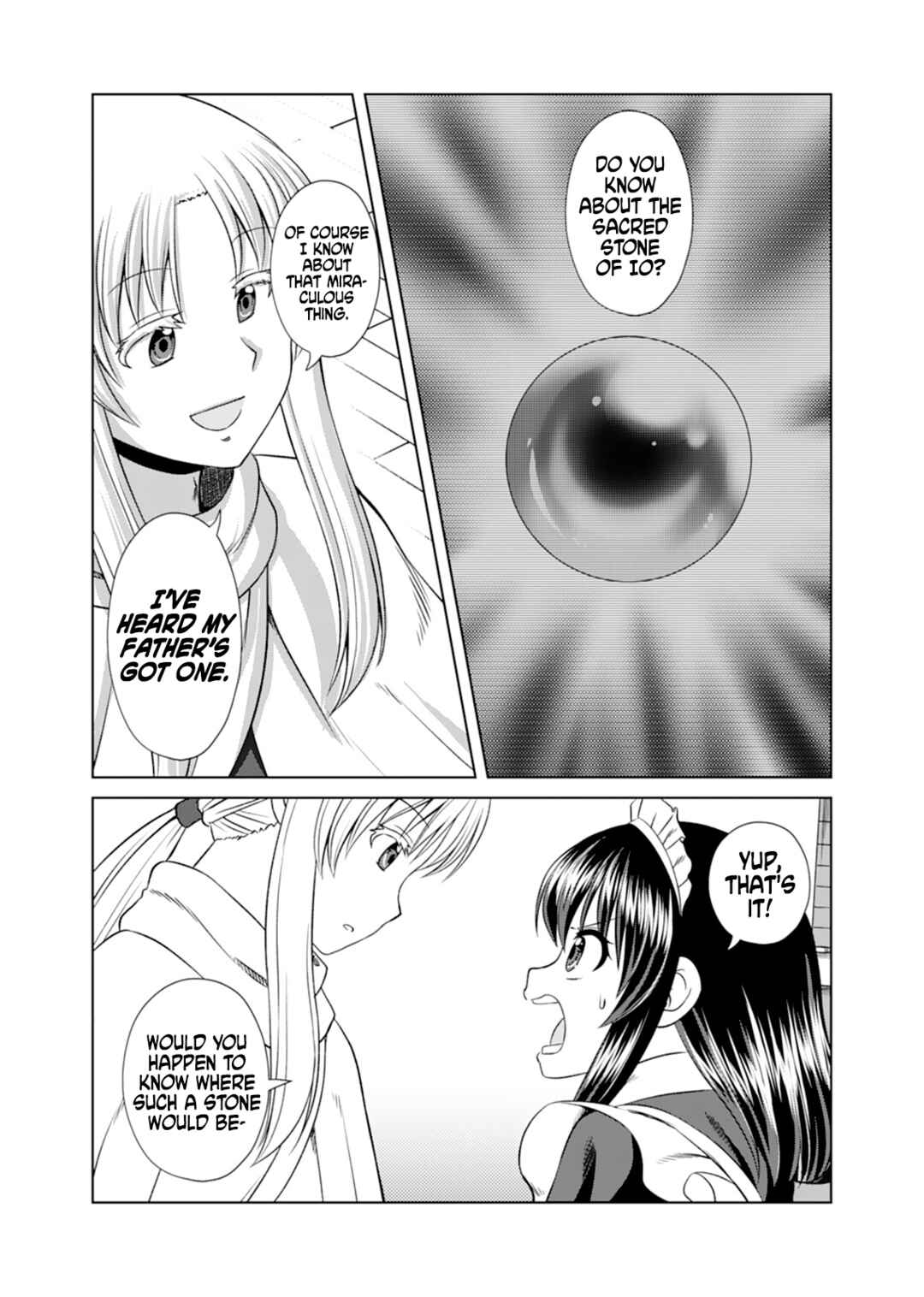 Page 25 Chapter 12 Dont Think That Ill Be Cute Forever! ~If You Make A Wish From The Sacred Stone, Youll Become The Worlds Strongest Beautiful Girl~