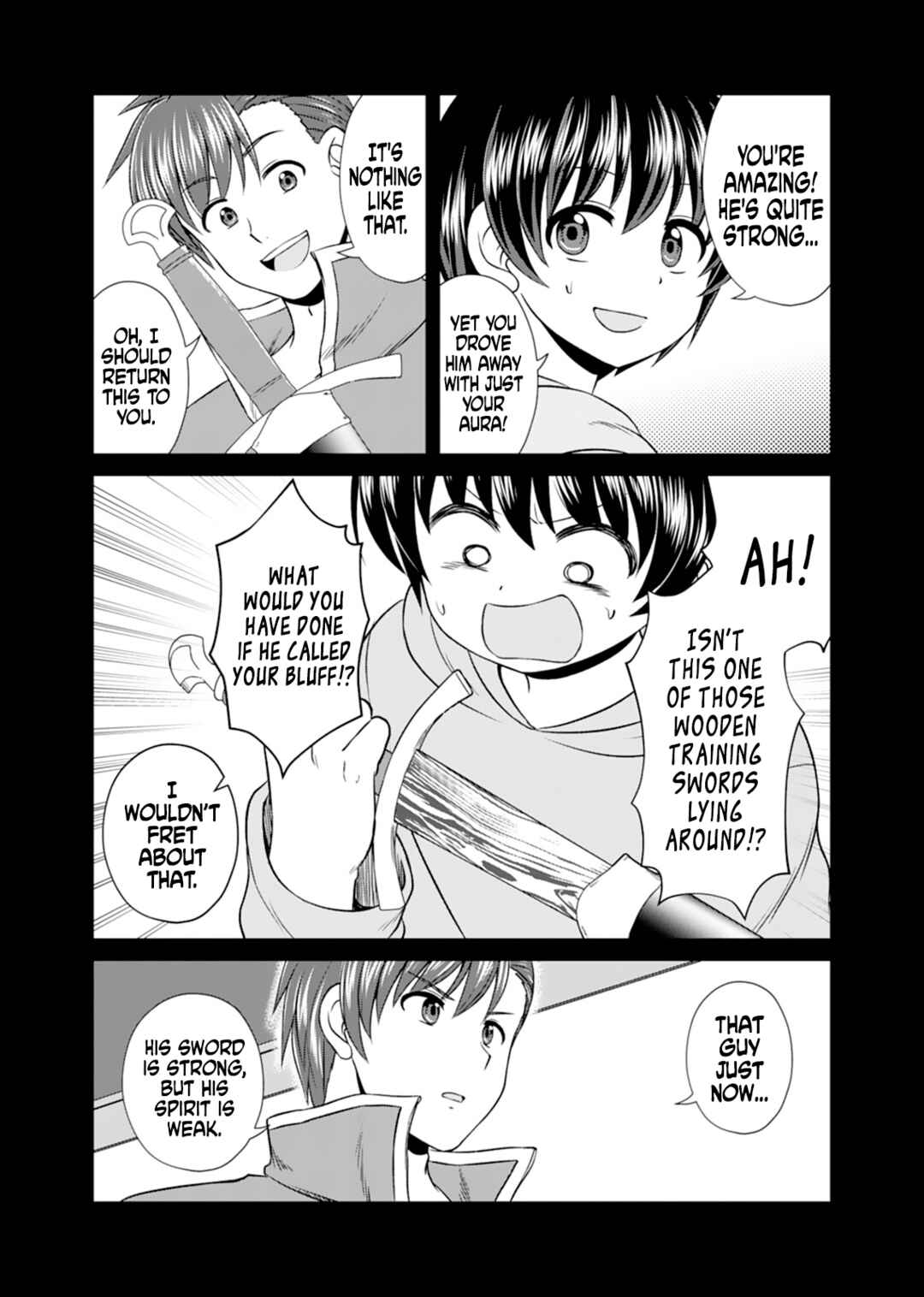 Page 28 Chapter 13 Dont Think That Ill Be Cute Forever! ~If You Make A Wish From The Sacred Stone, Youll Become The Worlds Strongest Beautiful Girl~