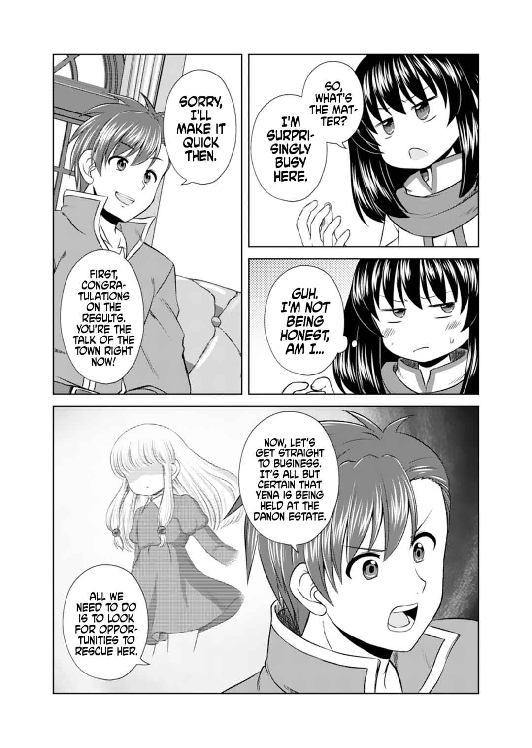 Page 4 Chapter 13 Dont Think That Ill Be Cute Forever! ~If You Make A Wish From The Sacred Stone, Youll Become The Worlds Strongest Beautiful Girl~